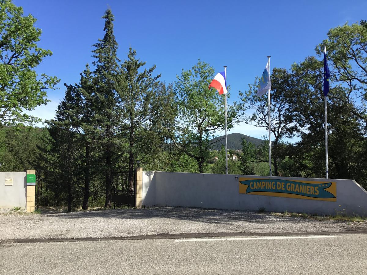 Camping De Graniers Monoblet Exterior foto